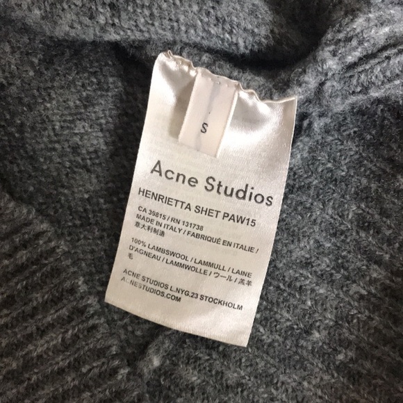 Acne Studios Henrietta Shet Sweater S - Picture 4 of 8